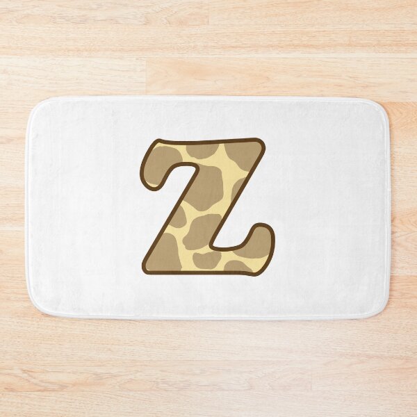Item preview, Giraffe Print Letter Z designed and sold by fashioncancer.