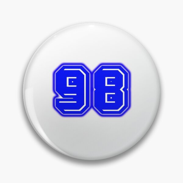 Item preview, Blue Number 98 designed and sold by sport-blue.