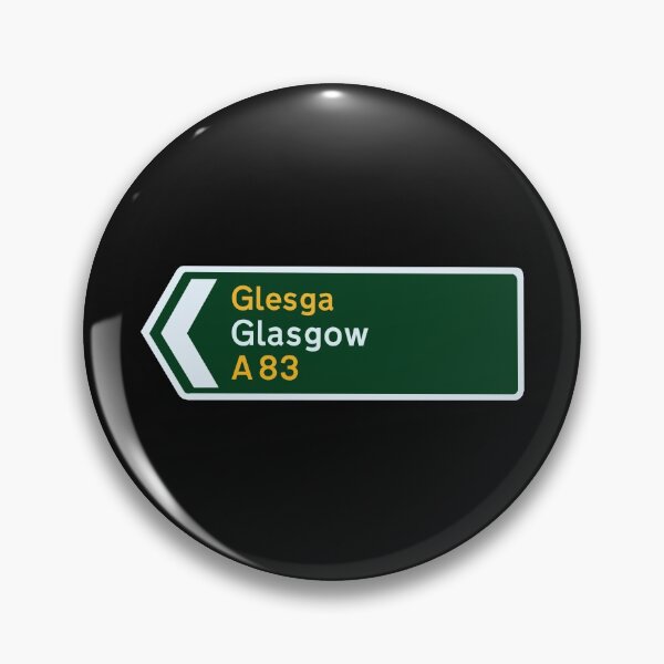 Item preview, Glesga Glasgow Sign designed and sold by BlackBalloonTs.