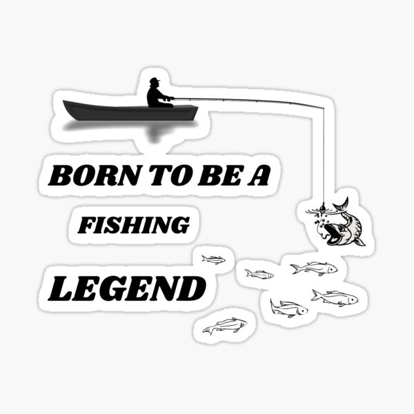 I just want to go fishing. Working 9 to 5 to fish 5 to 9. (fishing meme)  Sticker for Sale by Gilby-Designs