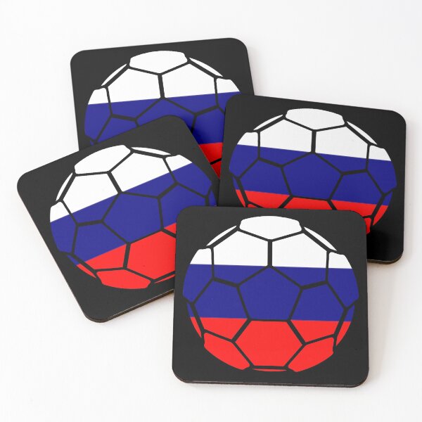 Item preview, Russia Football / Soccer Flag Graphic #2 designed and sold by iheartsport.