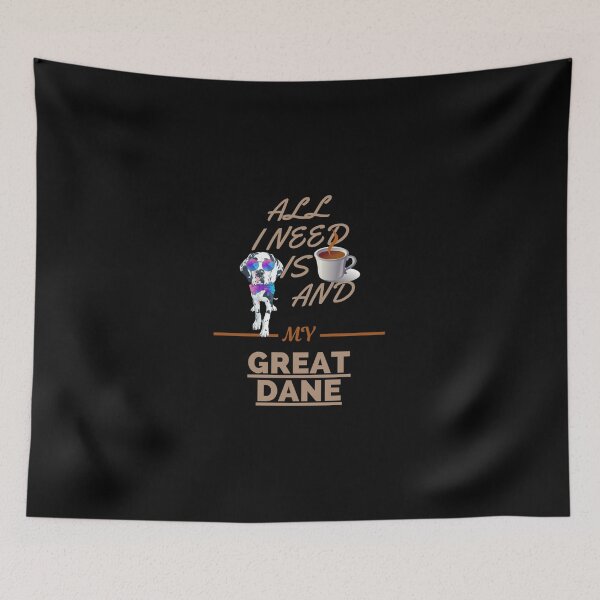 Item preview, All I Need Is Coffee And My Dog Great Dane | Perfect Gift designed and sold by sharajudi.