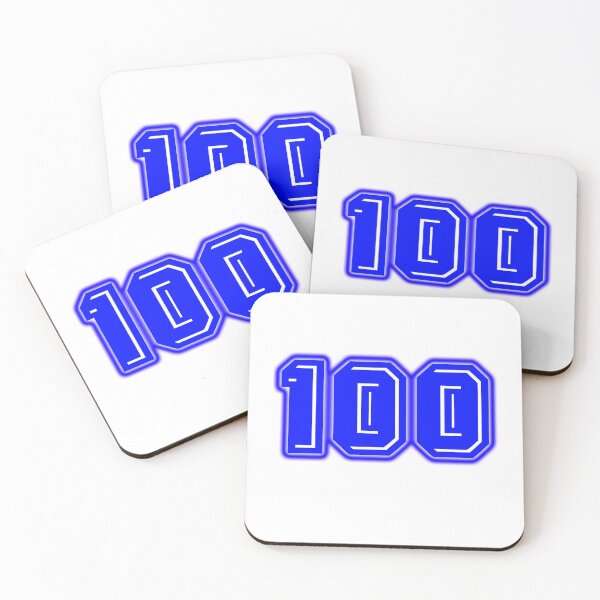 Item preview, Blue Number 100 designed and sold by sport-blue.