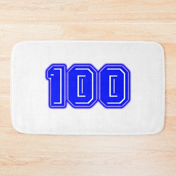 Item preview, Blue Number 100 designed and sold by sport-blue.