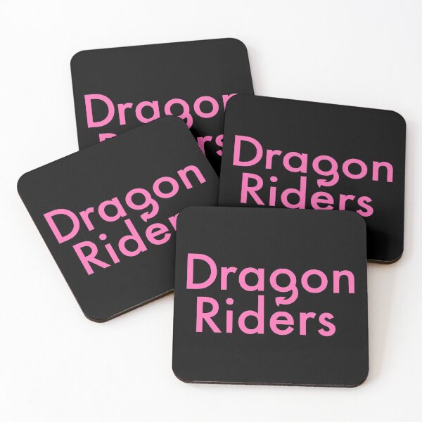 Item preview, Hot Pink Dragon Riders Text Design designed and sold by LuckDragonGifts.