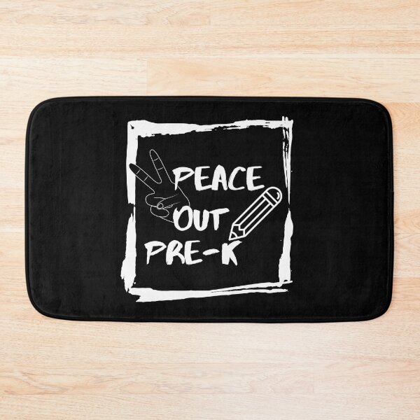 Item preview, Peace Out Pre-k Shirt designed and sold by biwdrawing.