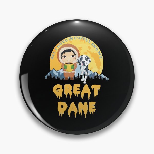 Item preview, Great Dane All I Need Is Coffee and my Dog | Perfect Gift designed and sold by sharajudi.