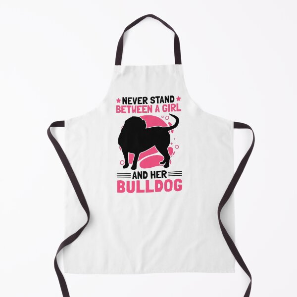 Item preview, Girl with Olde English Bulldog saying designed and sold by madgrfx.