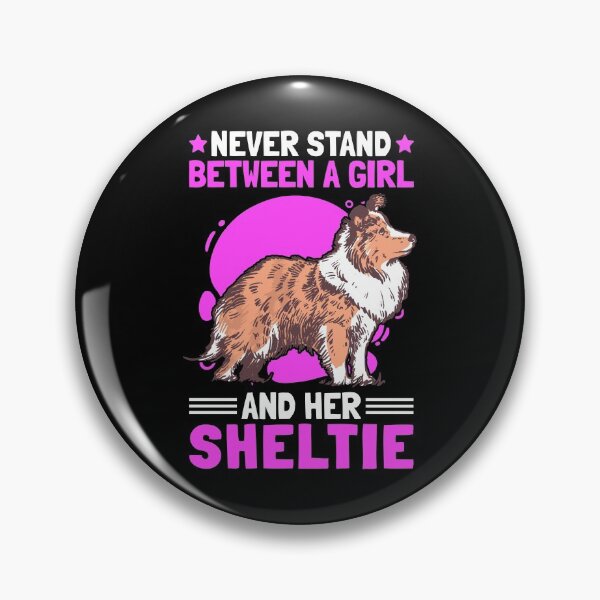 Item preview, Girl with Shetland Sheepdog Sheltie gift designed and sold by madgrfx.