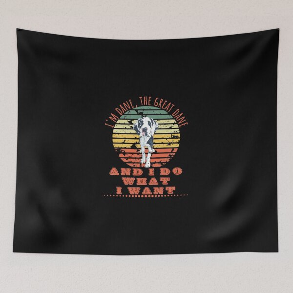 Item preview, Great Dane I Do What I Want | Perfect Gift designed and sold by sharajudi.