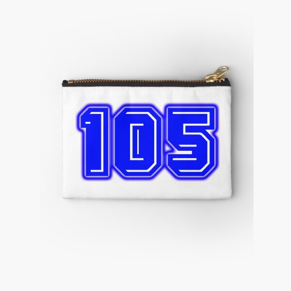Artikelvorschau, Blaue Zahl 105 entworfen und verkauft von sport-blue.