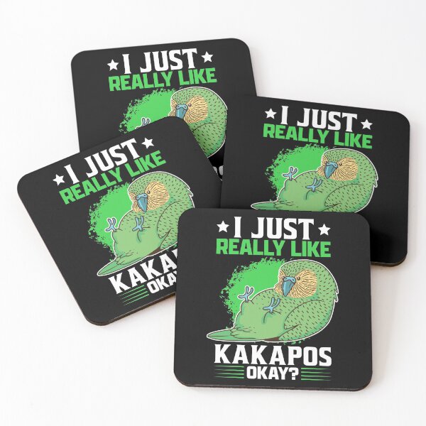 Item preview, I like Kakapo New Zealand parrot gift designed and sold by madgrfx.