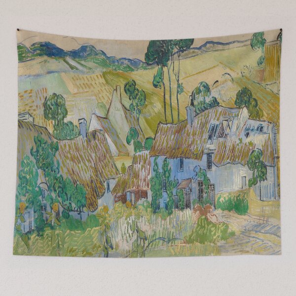 Item preview, Vincent Van Gogh Painting - Farms near Auvers designed and sold by Coffeesnow.