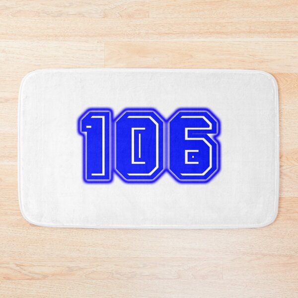 Item preview, Blue Number 106 designed and sold by sport-blue.