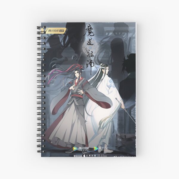 Mo Dao Zu Shi Fanart Spiral Notebook for Sale by karen2809