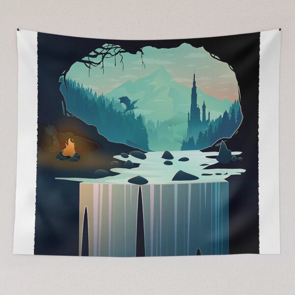 Item preview, /Explore Faerun poster designed and sold by mariaclemons.