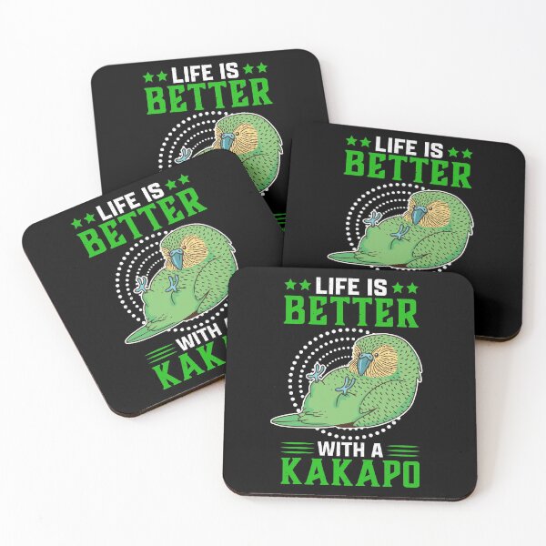 Item preview, Life is better with Kakapo New Zealand parrot designed and sold by madgrfx.