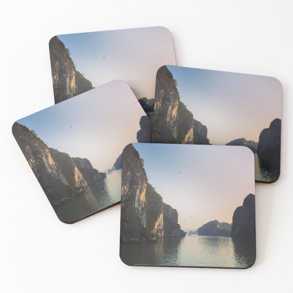 Item preview, Hạ Long Bay Sunset designed and sold by Vagabondlens.