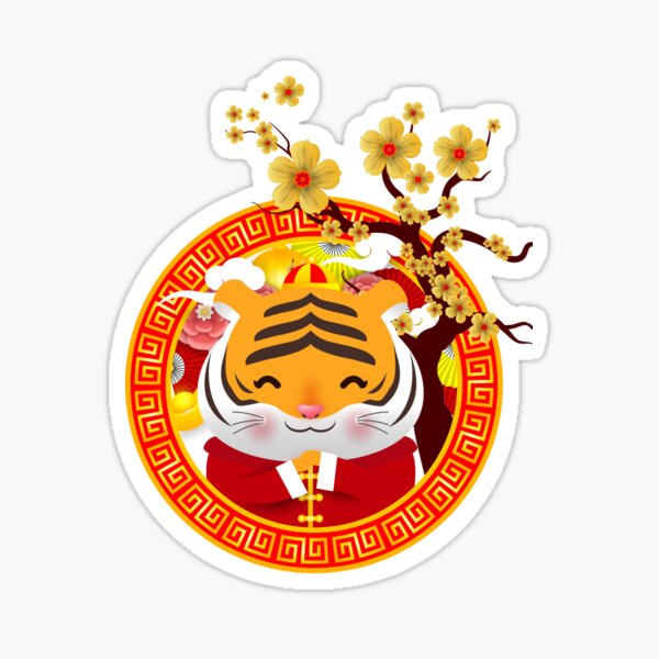 Item preview, Year Of The Tiger 2022 – Lunar New Year 2022 – Tiger  designed and sold by taogiauco.
