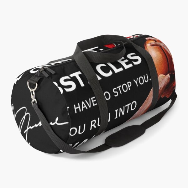/Facing Obstacles in Life Duffle Bag