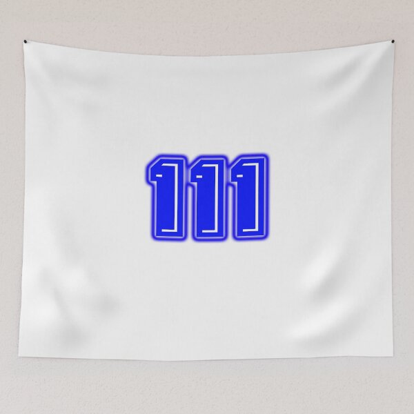 Item preview, Blue Number 111 designed and sold by sport-blue.