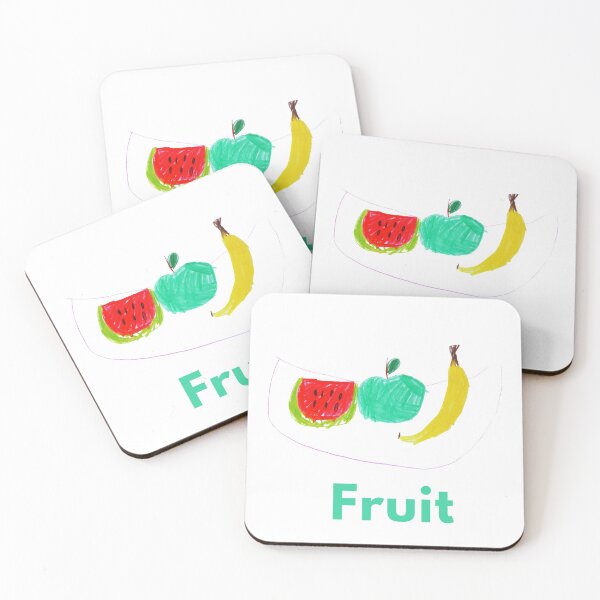 Item preview, fruit bowl kids drawing designed and sold by PeacePluss.