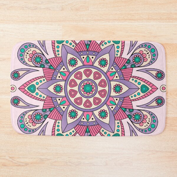 Item preview, Mandala Three, Pink Edition Zen Tangle Art Style of Mandala designed and sold by etoide.