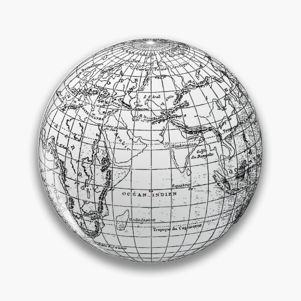 Item preview, Globe Vintage Drawing designed and sold by Peekonet.