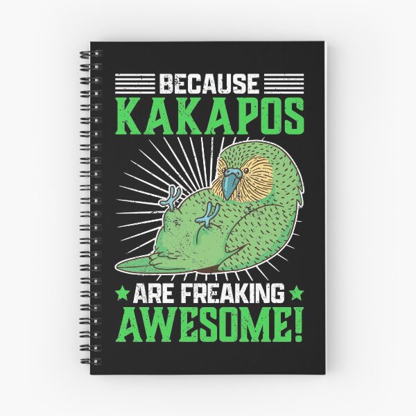 Item preview, Kakapo are great New Zealand parrot saying designed and sold by madgrfx.