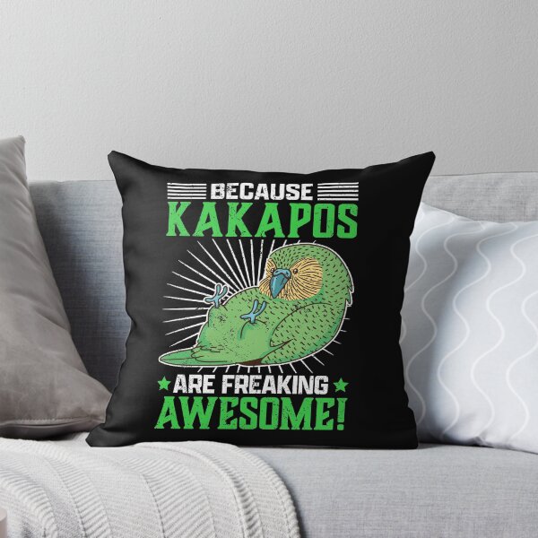 Item preview, Kakapo are great New Zealand parrot saying designed and sold by madgrfx.