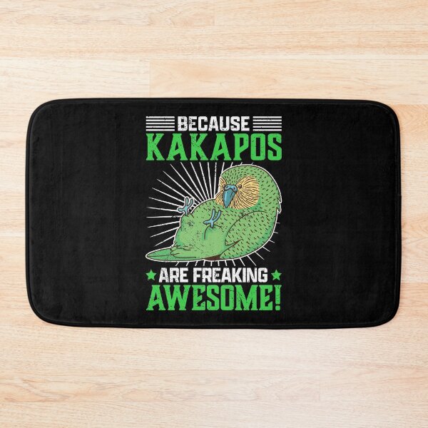 Item preview, Kakapo are great New Zealand parrot saying designed and sold by madgrfx.