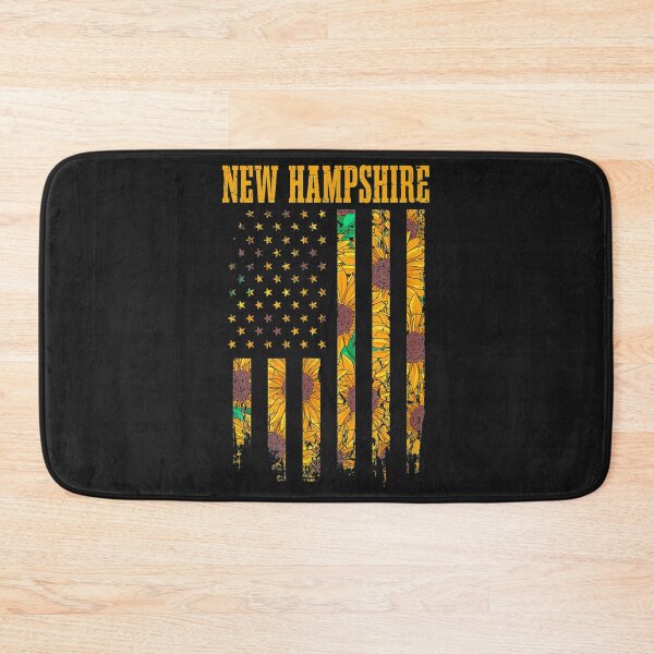 Item preview, Sunflower American Flag New Hampshire 4th of July NH designed and sold by coraclr.