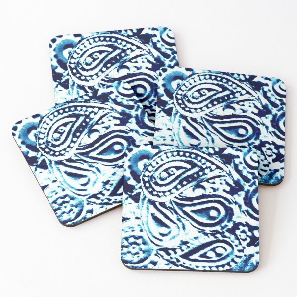 Item preview, paisley, indian cucumbers, sky blue, color trend of the year, print trend of the year designed and sold by Maria Mihailova.