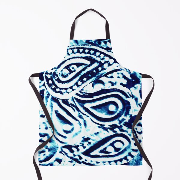Item preview, paisley, indian cucumbers, sky blue, color trend of the year, print trend of the year designed and sold by Maria Mihailova.