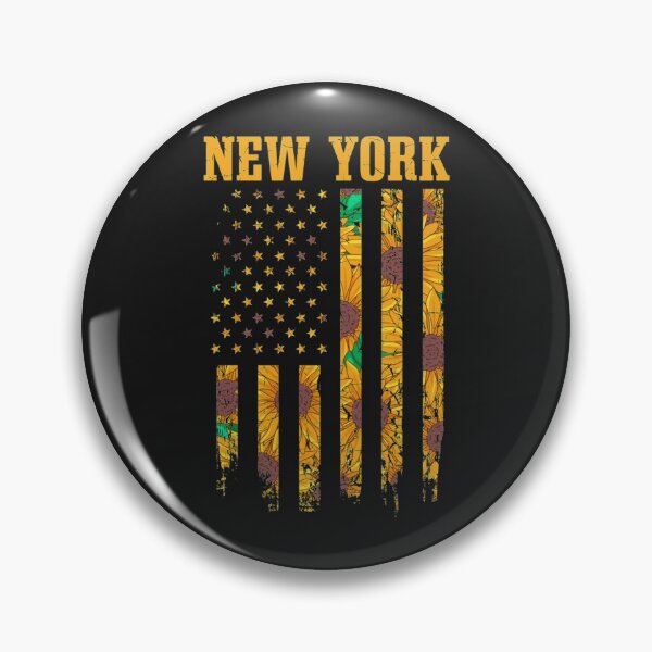 Item preview, Sunflower American Flag New York 4th of July NYC designed and sold by coraclr.
