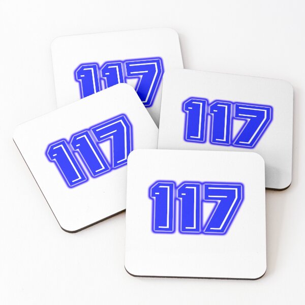 Item preview, Blue Number 117 designed and sold by sport-blue.