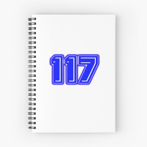 Item preview, Blue Number 117 designed and sold by sport-blue.