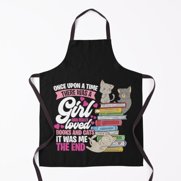 Item preview, Once Upon Girl Loved Books And Cats T Shirt designed and sold by Clavitaps.