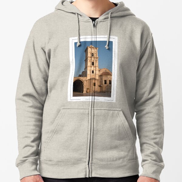 Larnaca Cyprus. Ayios Lazaros Church, built in the ninth century to house the remains of Lazarus. Zipped Hoodie