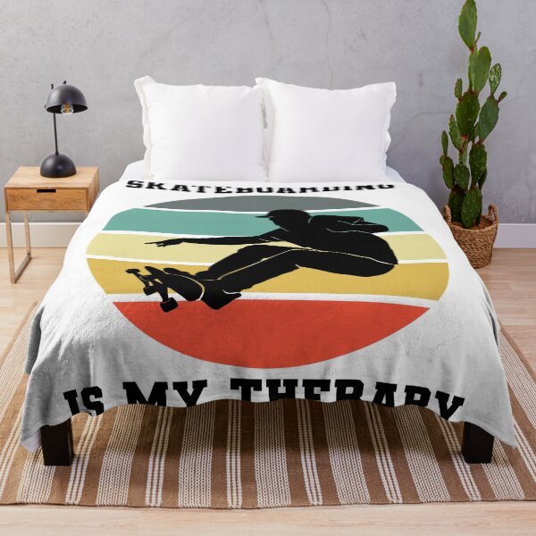 Item preview, Skateboarding Is My Therapy designed and sold by ojdart.