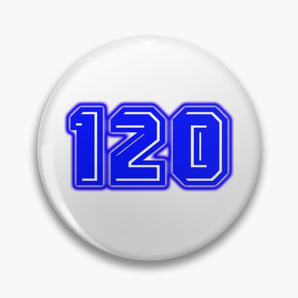 Item preview, Blue Number 120 designed and sold by sport-blue.