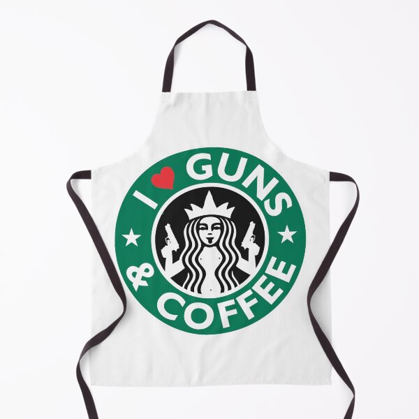 Item preview, I Love GUNS AND COFFEE designed and sold by ahrodriguez.