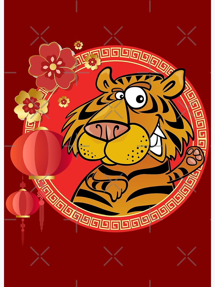 "Year Of The Tiger 2022 Lunar New Year 2022 Tiger " Poster for Sale