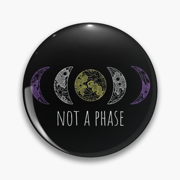 Item preview, Nonbinary Not a Phase | Gift for Enby designed and sold by throuplescorner.