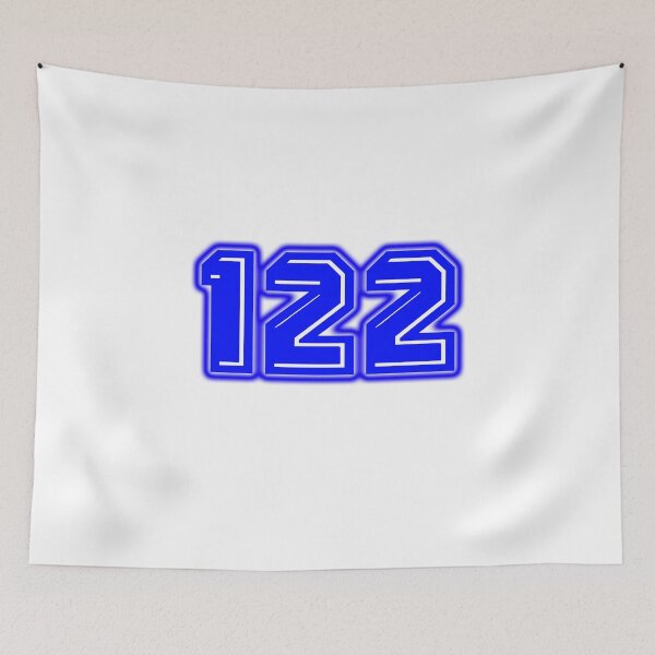 Item preview, Blue Number 122 designed and sold by sport-blue.