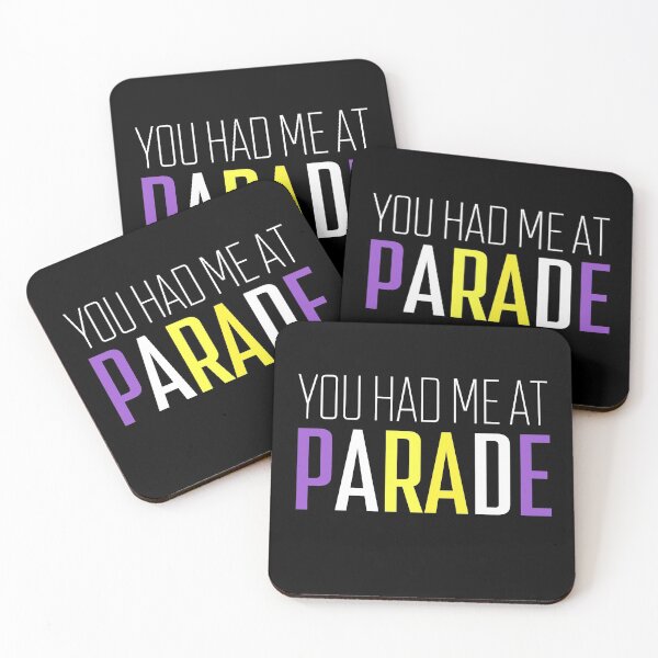 Item preview, Funny Nonbinary | You had me at parade | Gift for Enby designed and sold by throuplescorner.
