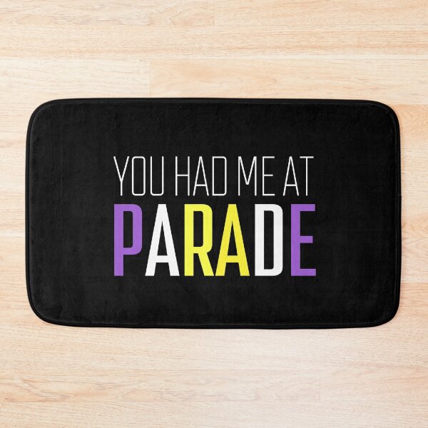 Item preview, Funny Nonbinary | You had me at parade | Gift for Enby designed and sold by throuplescorner.