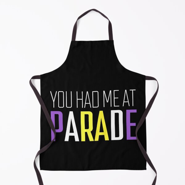 Item preview, Funny Nonbinary | You had me at parade | Gift for Enby designed and sold by throuplescorner.