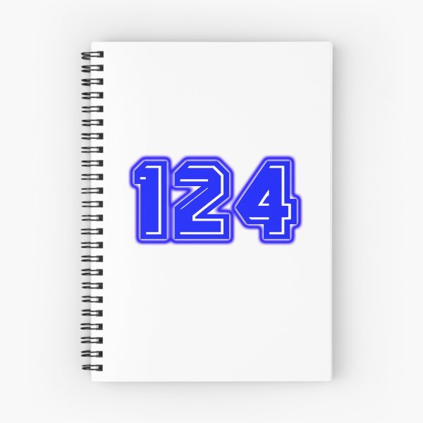 Item preview, Blue Number 124 designed and sold by sport-blue.