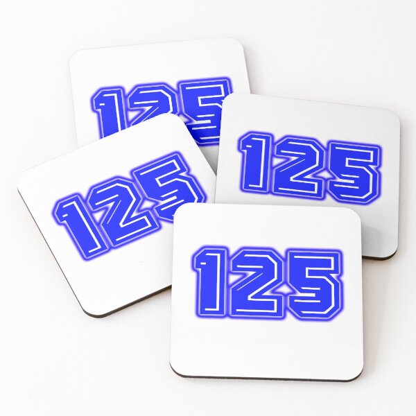 Item preview, Blue Number 125 designed and sold by sport-blue.